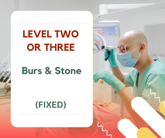 Level Two or Three Fixed (Stones&Burs)