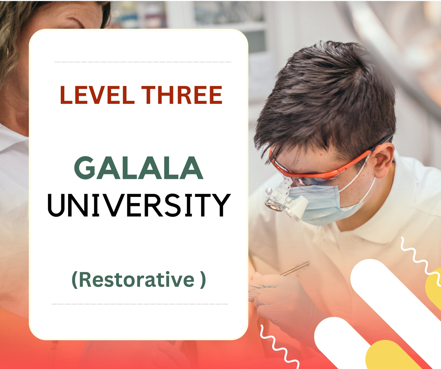 GALALA University Dental Box level three Restorative